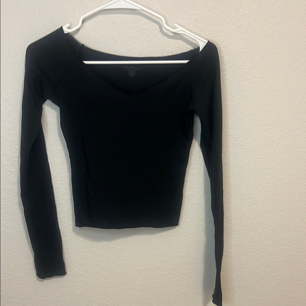 Brandy Melville Black Long Sleeve Tee